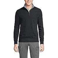 Port Authority Fleece 1/4-Zip Pullover Black at Amazon Men's